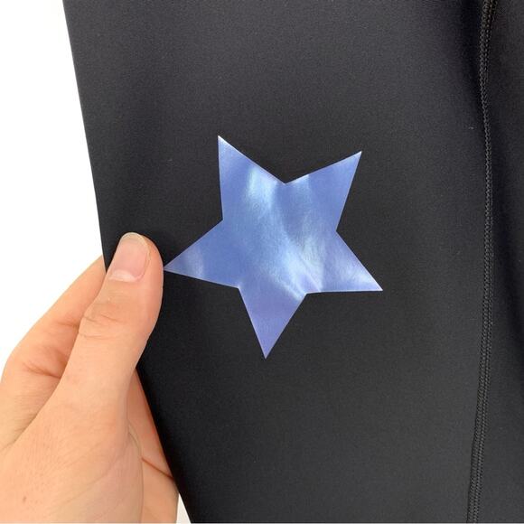 ULTRACOR Star Knockout Ultra High Leggings Black Iridescent Blue S - Picture 3 of 9